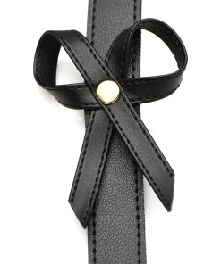 Strict Bondage Harness With Bows Black M/L