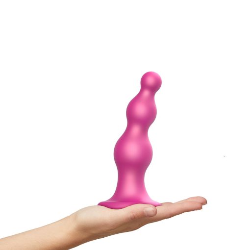 Strap-On-Me Dildo Plug Beads Large Raspberry - Image 7