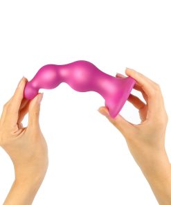 Strap-On-Me Dildo Plug Beads Large Raspberry