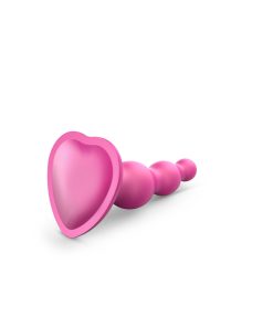 Strap-On-Me Dildo Plug Beads Large Raspberry