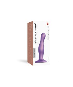 Strap-On-Me Dildo Plug Curvy Medium Purple