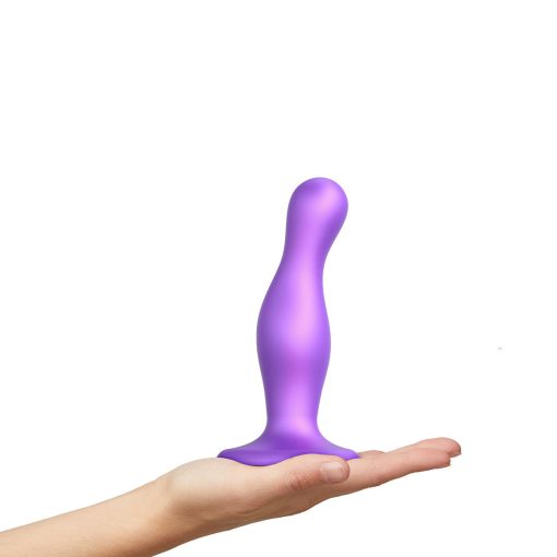 Strap-On-Me Dildo Plug Curvy Medium Purple - Image 7