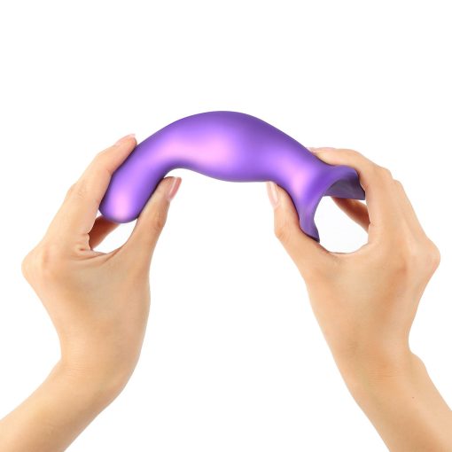 Strap-On-Me Dildo Plug Curvy Medium Purple - Image 6