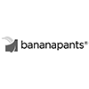 Banana Pants brand logo – makers of strap-on cushions and grinders.