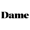Dame brand logo – makers of body-safe vibrators and wellness products.