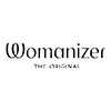 Womanizer brand logo – makers of luxury clitoral stimulators with Pleasure Air Technology.