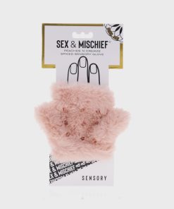 Sportsheets Sex & Mischief Peaches 'N Creame Spiked Sensory Glove