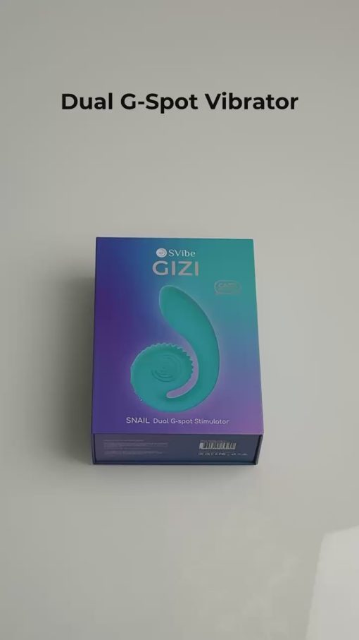 SVibe Snail Gizi Dual Stim Rechargeable Vibrator Tiffany - Image 6