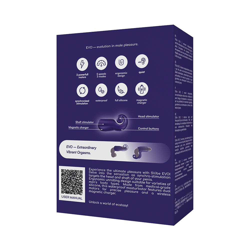 Svibe Evo Rechargeable Masturbator Navy 10 Svibe Evo Rechargeable Masturbator Navy - Image 10