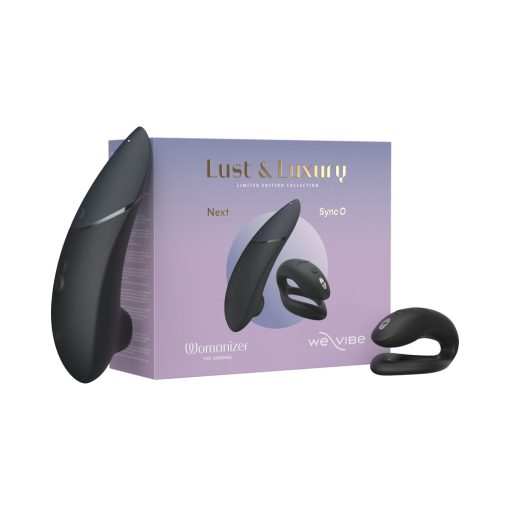 luxury vibrator set Womanizer Next and We-Vibe Sync O black edition
