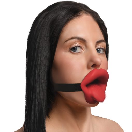 Master Series Vibrating Lips Mouth Gag - Image 3