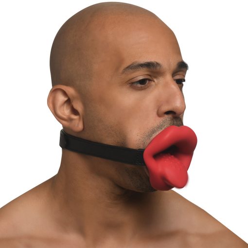 Master Series Vibrating Lips Mouth Gag - Image 5