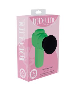 Loveline Microboost Massager Silicone Green