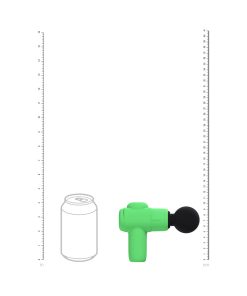 Loveline Microboost Massager Silicone Green
