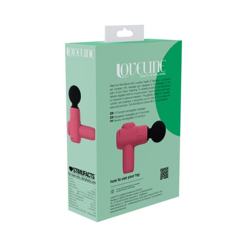 Loveline Microboost Massager Silicone Pink - Image 5