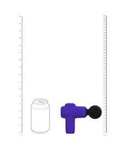 Loveline Microboost Massager Silicone Purple