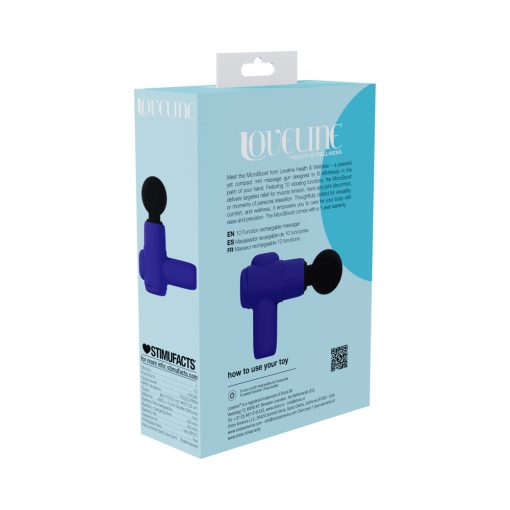 Loveline Microboost Massager Silicone Purple - Image 5