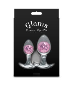 Cosmic Glams 2-Piece Plug Kit Pink