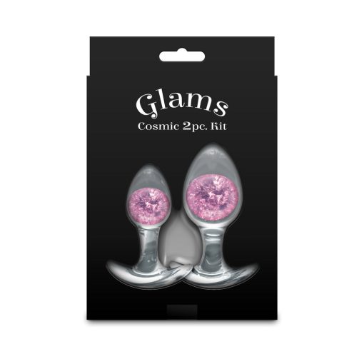 Cosmic Glams 2-Piece Plug Kit Pink - Image 4