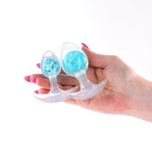 Cosmic Glams 2-Piece Plug Kit Blue - Image 3
