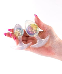 Cosmic Glams 2-Piece Plug Kit Rainbow 6 Cosmic Glams 2-Piece Plug Kit Rainbow