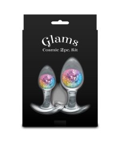 Cosmic Glams 2-Piece Plug Kit Rainbow 7 Cosmic Glams 2-Piece Plug Kit Rainbow