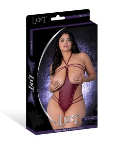 Lust Fetish Medusa Burgundy Queen Size