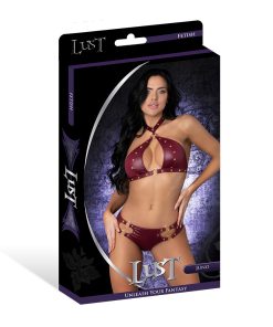 Lust Fetish Juno Burgundy L/Xl