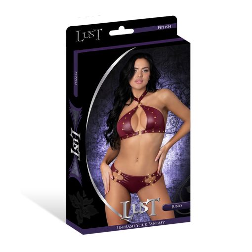 Lust Fetish Juno Burgundy L/Xl - Image 5