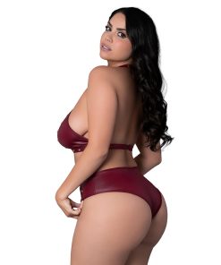 Lust Fetish Juno Burgundy Queen Size