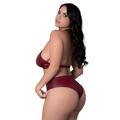 Lust Fetish Juno Burgundy Queen Size - Image 4