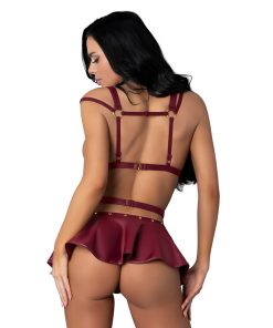 Lust Fetish Iris Burgundy S/M