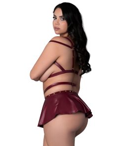 Lust Fetish Iris Burgundy Queen Size
