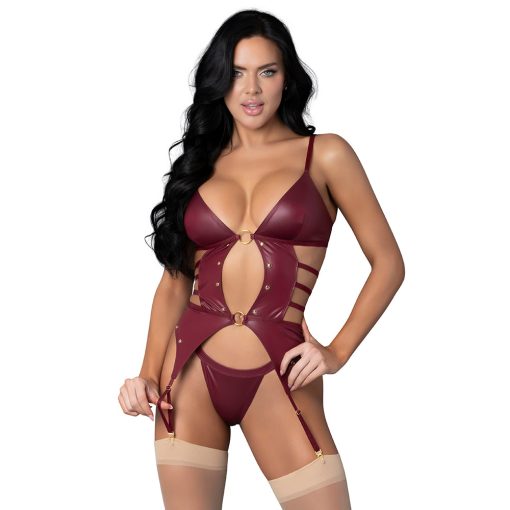 Lust Fetish Kira Burgundy S/M - Image 2