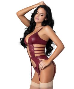 Lust Fetish Kira Burgundy L/Xl