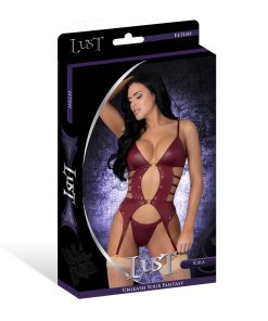Lust Fetish Kira Burgundy L/Xl