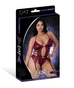 Lust Fetish Kira Burgundy Queen Size