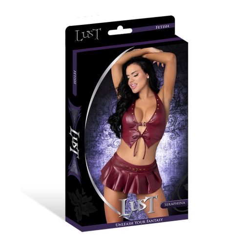 Lust Fetish Seraphina Burgundy L/Xl - Image 6