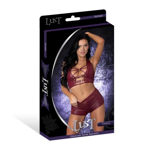 Lust Fetish Thalia Burgundy S/M - Image 6