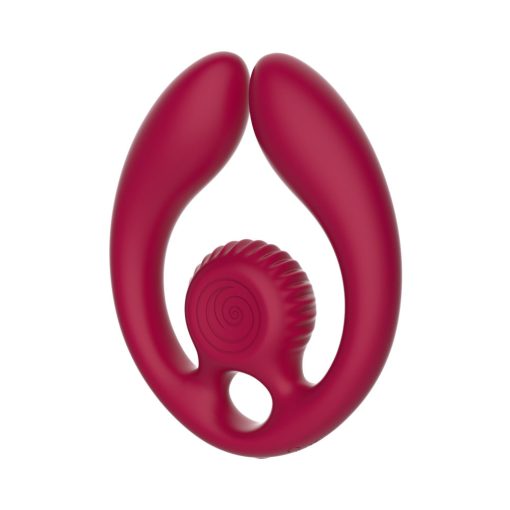 Svibe Snail Gizi Duo Couples Stimulator Burgundy - Image 3