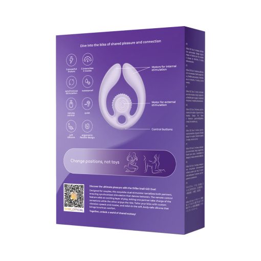 Svibe Snail Gizi Duo Couples Stimulator Lilac - Image 10