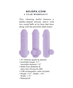 Selopa Ballsy Bullet Purple