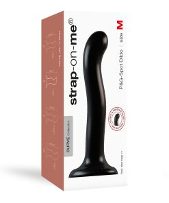 Strap-On-Me P&G-Spot Dildo Medium Black
