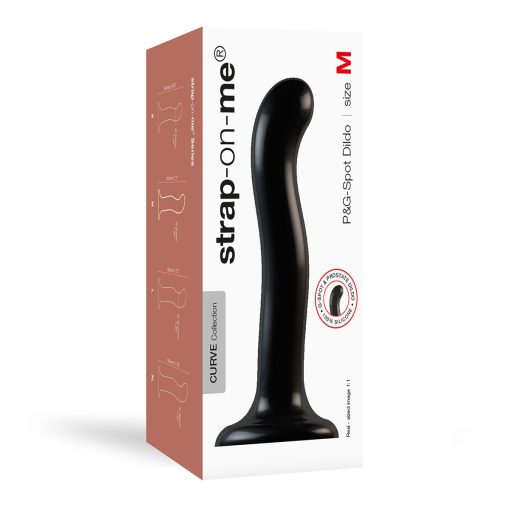 Strap-On-Me P&G-Spot Dildo Medium Black - Image 8