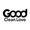 Good Clean Love brand logo – makers of organic lubricants and intimate wellness products.