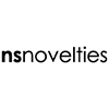NS Novelties brand logo – makers of body-safe vibrators, dildos, and anal toys.