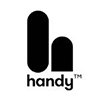 The Handy brand logo – makers of interactive sex-tech devices for penis owners.