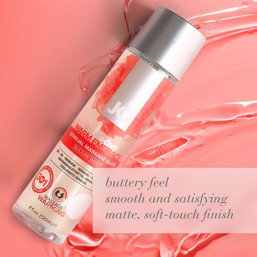 Jo All-In-One Sensual Massage Glide Warming 4 Oz. - Image 4