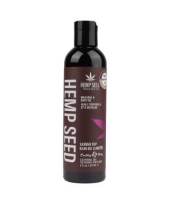 Earthly Body Hemp Seed Massage Oil Skinny Dip 8 Oz.