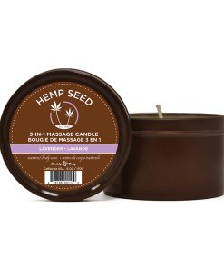 Earthly Body Massage Candle Lavender 6.8Oz